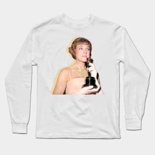 Julie Andrews Cutie Yellow Long Sleeve T-Shirt